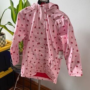 Pink Strawberry Hunter Raincoat